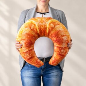 Velký hřejivý polštář Croissant